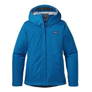 Patagonia Torrentshell Womens Rain Jacket Small Bandana Blue